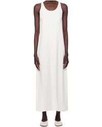 TOTEME - Totême Scoop Neck Sleeveless Midi Dress - Lyst
