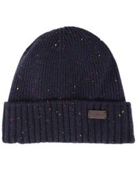 Barbour - Logo Knitted Hat - Lyst