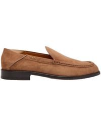 Tod's - Cuoio 07M Suede Loafers - Lyst