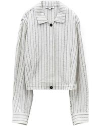 Low Classic - Striped Jacket - Lyst