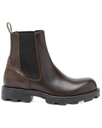 DIESEL - D-Hammer Round Toe Boots - Lyst