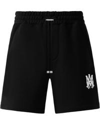 Amiri - Logo-Patch Drawstring Shorts - Lyst