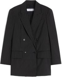Max Mara - Mattia Striped Double-Breasted Blazer - Lyst