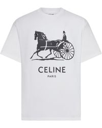 Celine - T-Shirt - Lyst