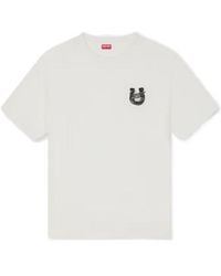 KENZO - 'Lunar New Year' Embroidered T-Shirt - Lyst