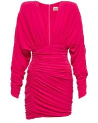 Alexandre Vauthier - Ruched Minidress - Lyst