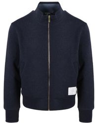 Thom Browne - Zip-Up Long-Sleeved Jacket - Lyst