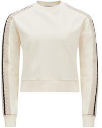 Moncler - Crochet Accent Sweatshirt - Lyst
