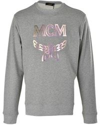 MCM - Letter Printed Pattern Hoodie - Lyst