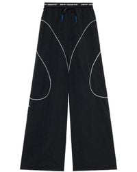 Off-White c/o Virgil Abloh - Logo Waist Wide-Leg Pants - Lyst