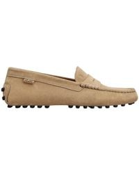 Tod's - Gommino Penny Flat Shoes - Lyst