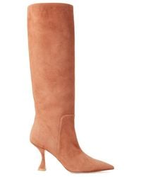 Stuart Weitzman - Pointed-Toe High-Heel Boots - Lyst