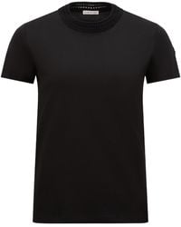 Moncler - Crochet Accent T-Shirt - Lyst