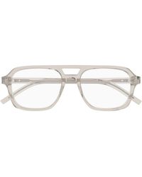 Saint Laurent - Full-Frame Non-Prescription Glasses - Lyst