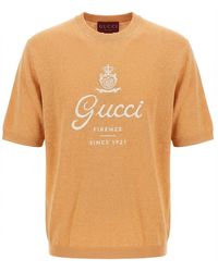 Gucci - Short Sleeve Crew-Neck Sweater - Lyst