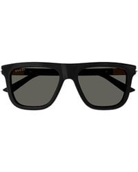 Gucci - Eyewear Square Frame Sunglasses - Lyst