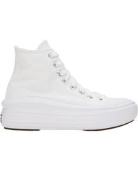 Converse - Chuck Taylor All Star Move High-Top Casual Trainers - Lyst