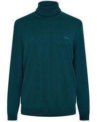BOSS - Baldebert E Turtle Neck Jumper - Lyst