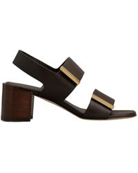 Tod's - Block Heel Sandals - Lyst