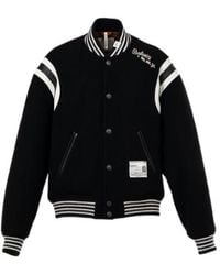 Maison Mihara Yasuhiro - Logo-Embroidered Bomber Jacket - Lyst