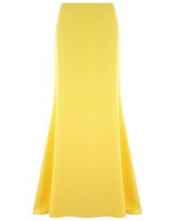 Valentino - High Waist Maxi Skirt - Lyst