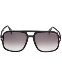 Tom Ford - Eyewear Falconer Square Frame Sunglasses - Lyst