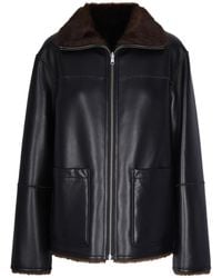 Stand Studio - Zippered Long-Sleeved Casual Jacket - Lyst
