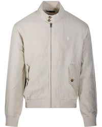 Polo Ralph Lauren - Ribbed Zip-Up Windbreaker - Lyst