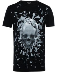 McQueen - Logo Short-Sleeved T-Shirt - Lyst