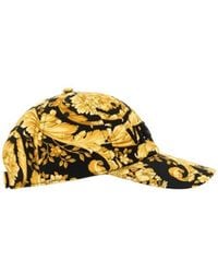 Versace - Logo-Embroidered Baseball Cap - Lyst