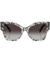 Dolce & Gabbana - Eyewear Cat-Eye Sunglasses - Lyst