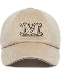 Max Mara - Logo Patch Baseball Cap - Lyst