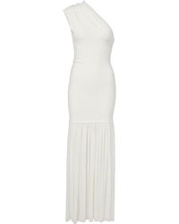 Proenza Schouler - Cora One-Shoulder Crepe Chiffon Maxi Dress - Lyst
