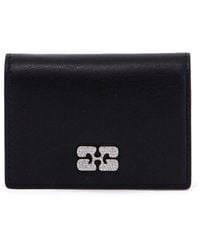 Ganni - Wallet With Logo - Lyst