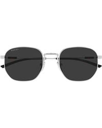 Gucci - Eyewear Geometric Frame Sunglasses - Lyst