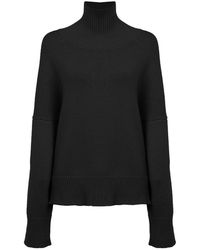 Chloé - Chloé High-Neck Loose-Fit Sweater - Lyst