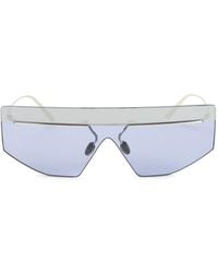 Prada - Geometric Frame Sunglasses - Lyst