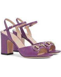 Gucci - Horsebit Sandal - Lyst