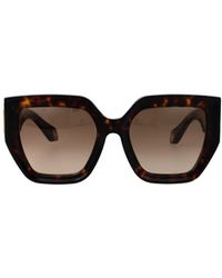 Roberto Cavalli - Oversize-Frame Sunglasses - Lyst