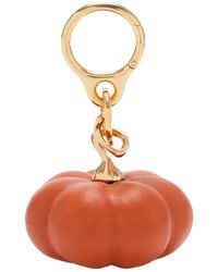 Loewe - Pumpkin Shaped Pendant Keychain - Lyst