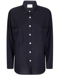 Be You - Button-Front Shirt Cardigan - Lyst
