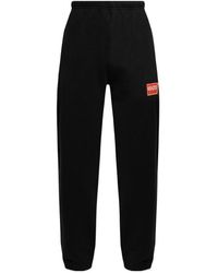 KENZO - Logo Patch Sweatpants - Lyst