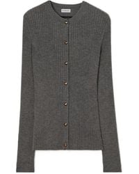 Burberry - Cashmere Slim Cardigan - Lyst