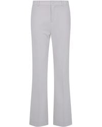 Ralph Lauren - Lauren Crepe Straight-Leg Pants - Lyst