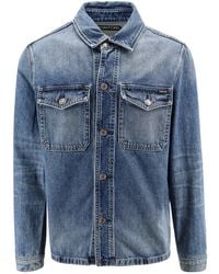 Tom Ford - Flap Pocket Denim Jacket - Lyst