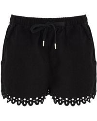 Isabel Marant - Balyme Broderie-Anglaise Shorts - Lyst
