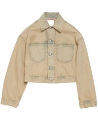 Acne Studios - Long-Sleeved Denim Jacket - Lyst