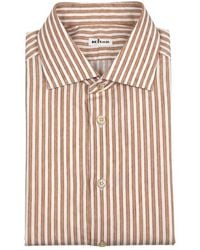 Kiton - Pointed Collar Shirt - Lyst