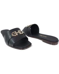 Ferragamo - Flat-Bottomed Sandals - Lyst