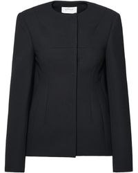 Sportmax - Dart Detailed Straight Hem Jacket - Lyst